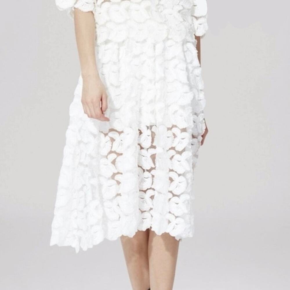 Make Jardin Tulle And Appliqué Cream Skirt Size 8